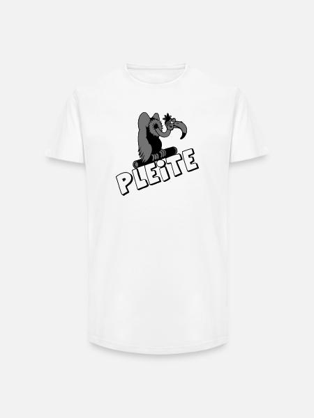 Plesiosaur Pleite Cartoon - Long Fit Männer T-Shirt - Weiß