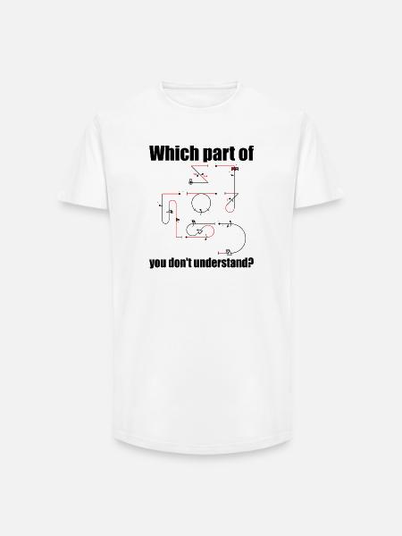 Aresti Symbole Voltige Pilote Volant Figures - T-shirt coupe longue homme - blanc