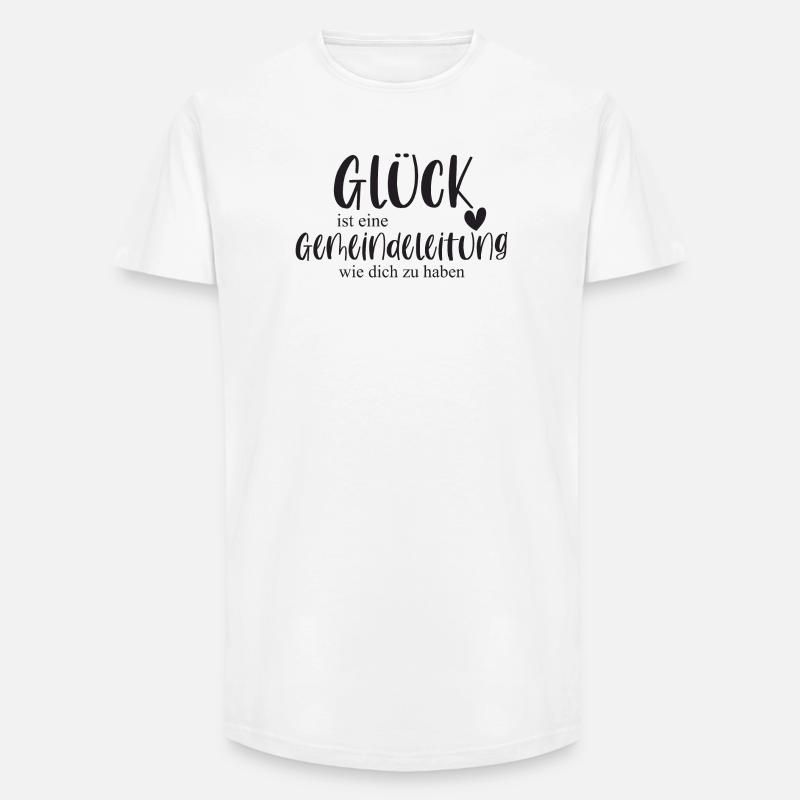 Gemeindeleitung Ehrenamt Gemeinde Geschenk - Long Fit Männer T-Shirt - Weiß