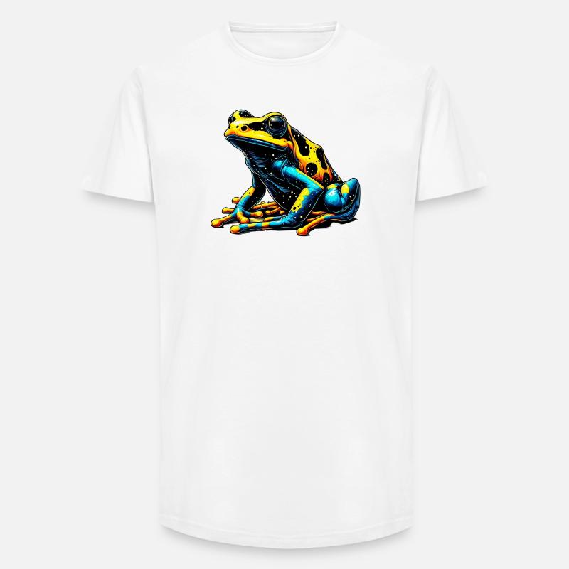 Frø - Long fit herre T-shirt - hvid