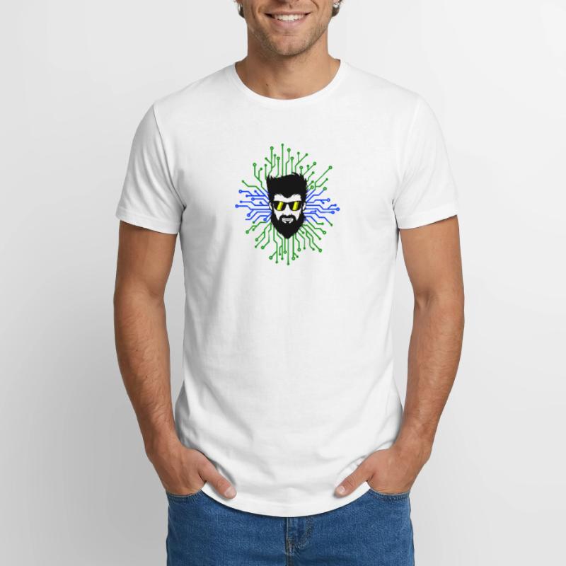 Nerd Developer Computer Code Informatik Debug Long Fit Männer T-Shirt