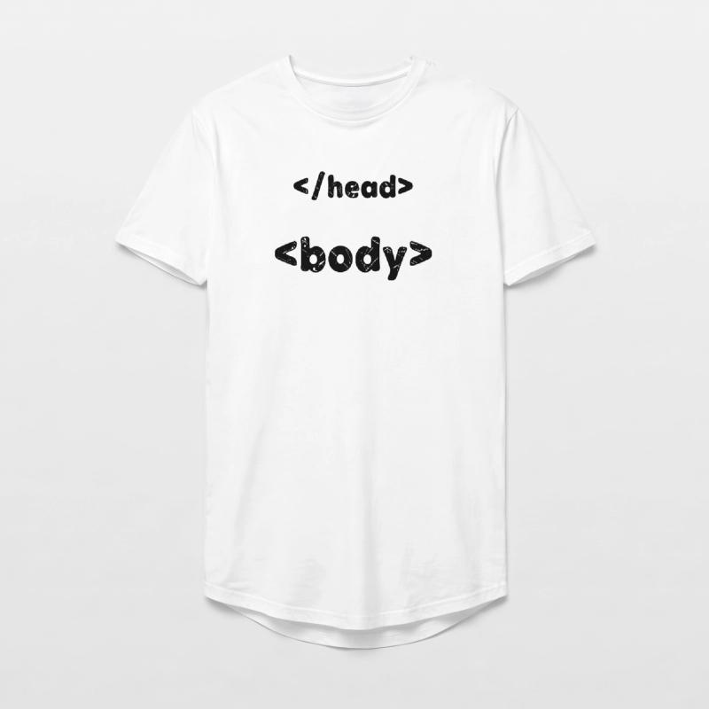 Code Developer Spruch Debug Programmierer Computer Long Fit Männer T-Shirt