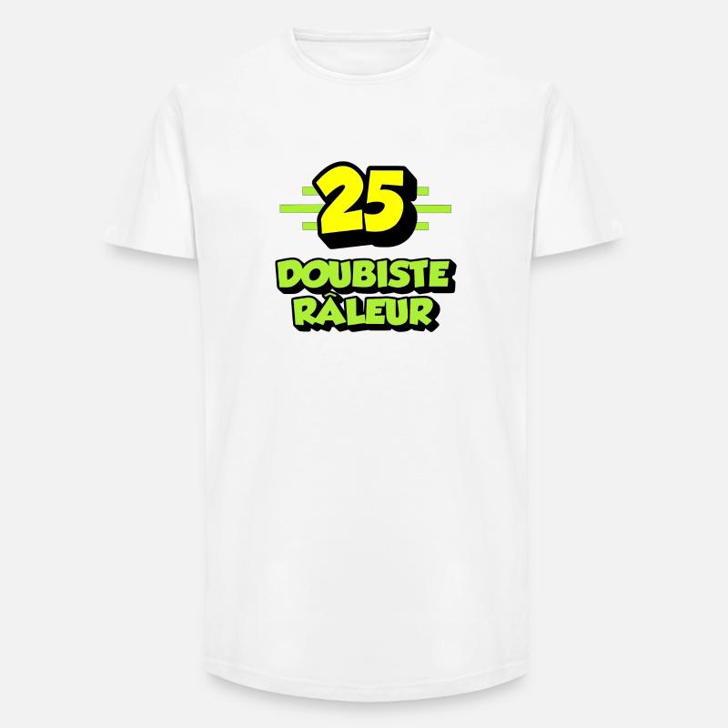 Beschwerdender Dubist - Long Fit Männer T-Shirt - Weiß