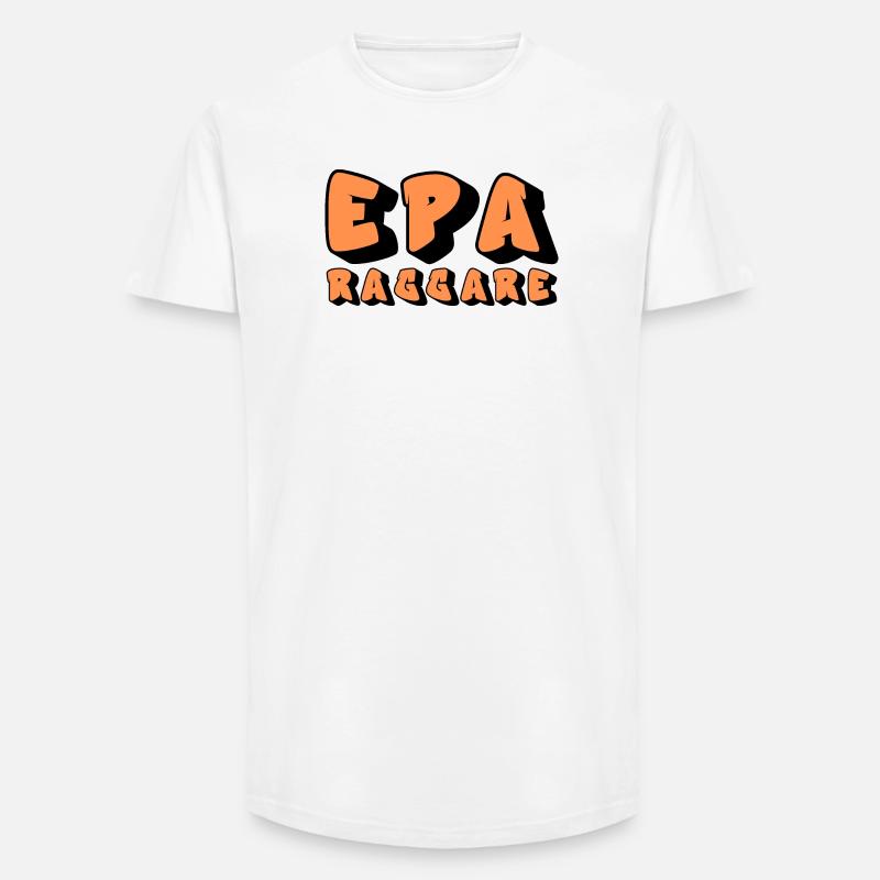 Epa Raggare Graffiti - Long Fit Männer T-Shirt - Weiß