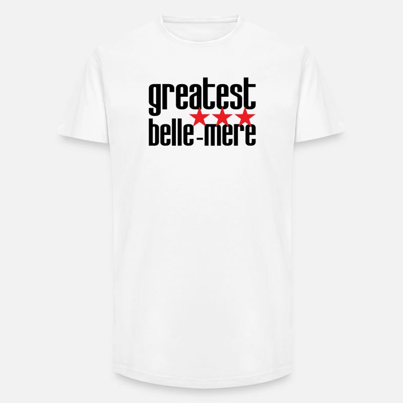 Beste Schwiegermutter der Welt - Long Fit Männer T-Shirt - Weiß