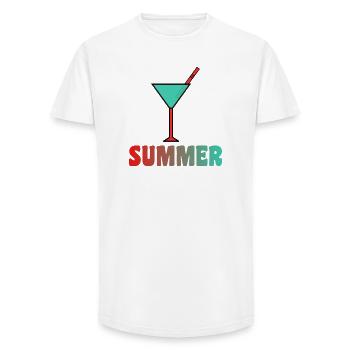 Jahrestag. Jubiläumsdekade. Humor. komisch - Long Fit Männer T-Shirt - Weiß - Vorne - AI Model Male 185 light (185cm)