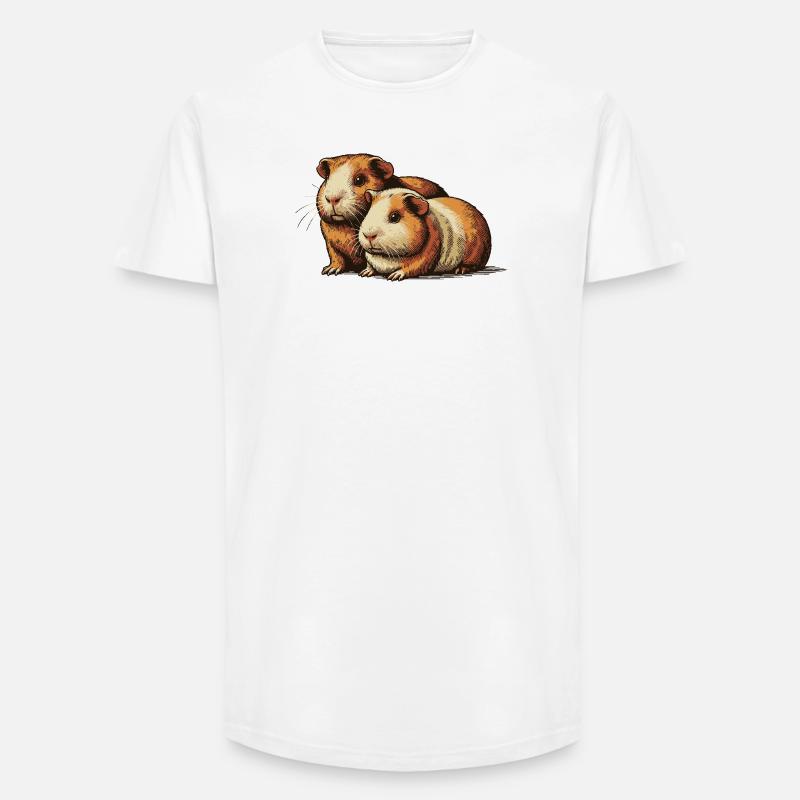 Équipe Mignon - T-shirt coupe longue homme - blanc