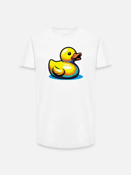 Duckling Duck Duck Duck - Long Fit Men's T-Shirt - white