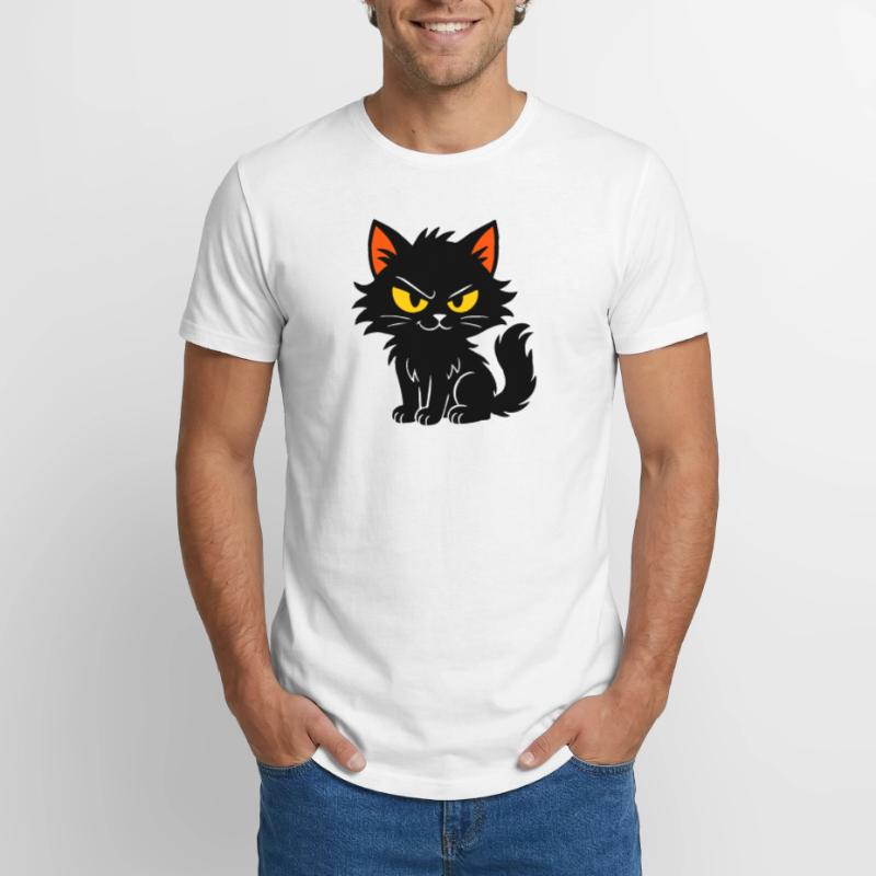 Süßes Kätzchen Long Fit Männer T-Shirt