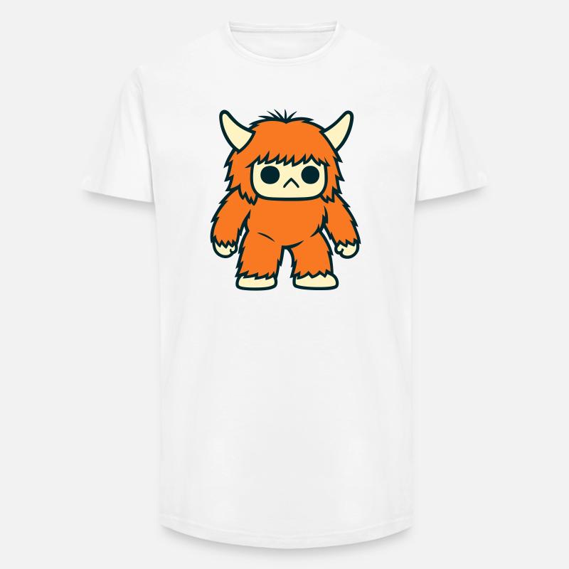 Cute Devil by toystudio 71 / FANMAN - Long Fit Männer T-Shirt - Weiß