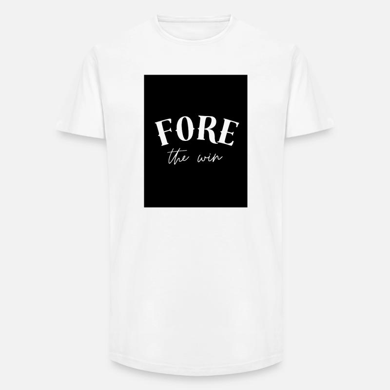 Den Sieg vorbereiten - Long Fit Männer T-Shirt - Weiß