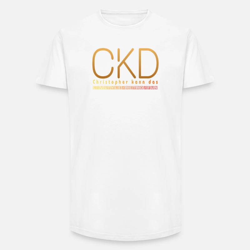 Christopher kann das  - Long Fit Männer T-Shirt - Weiß