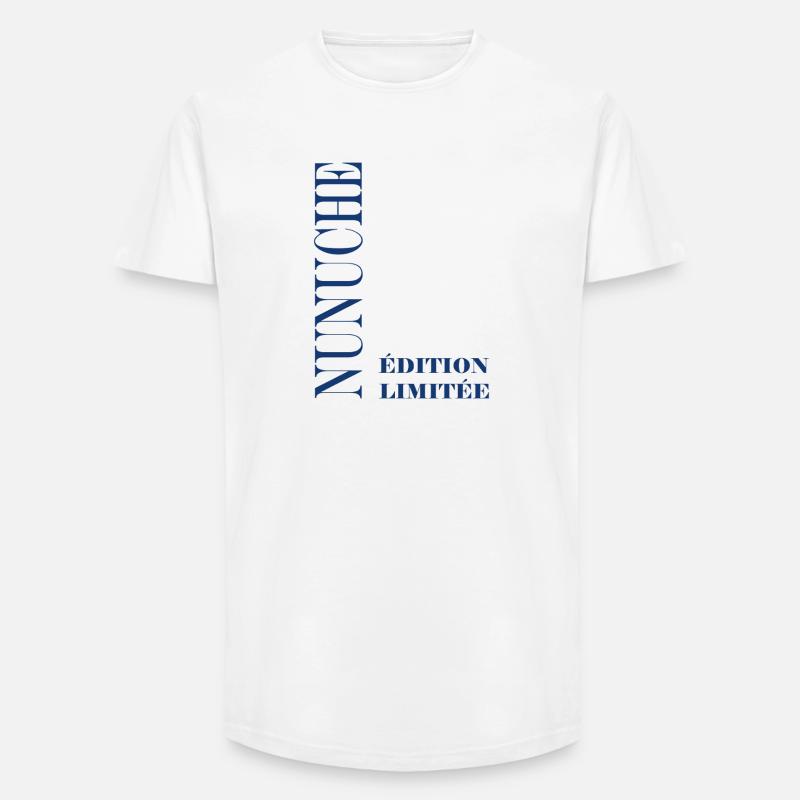 Dumm - Long Fit Männer T-Shirt - Weiß