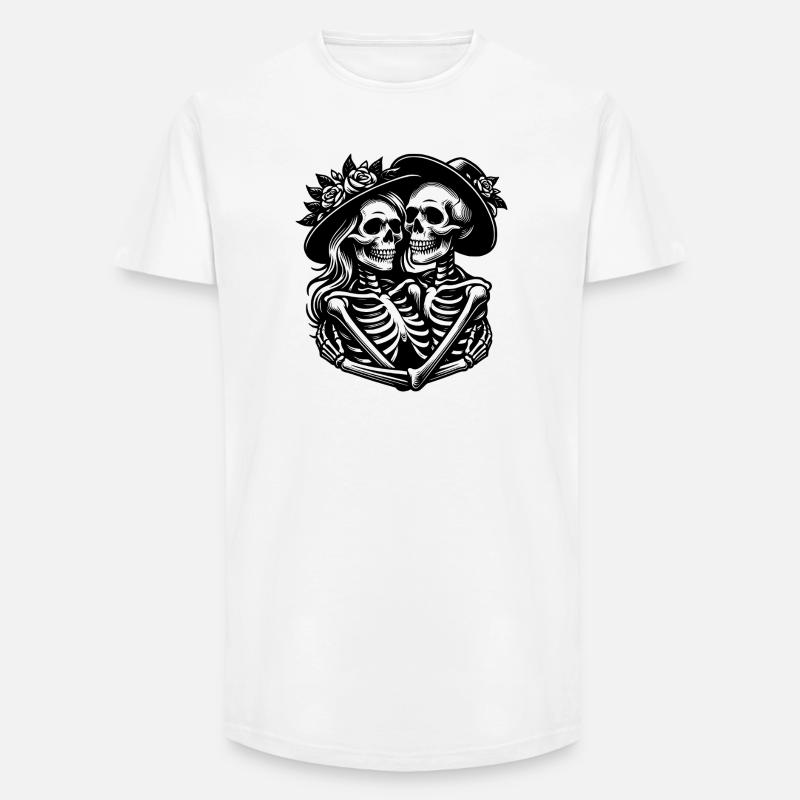 Paar des Grauens - Long Fit Männer T-Shirt - Weiß