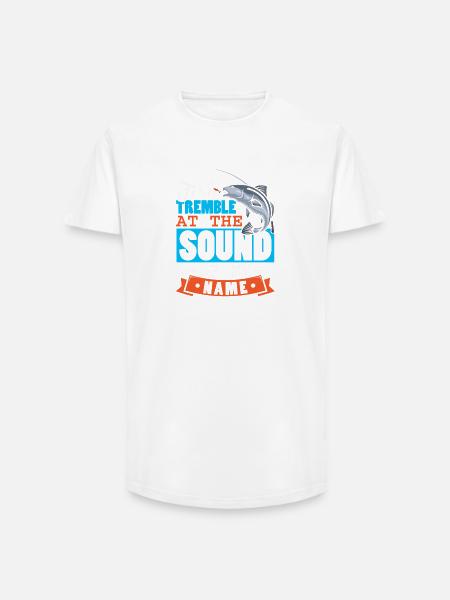 Anglers Fishermen Fishing Sport Fishermen - Long Fit Men's T-Shirt - white