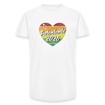 Godmother 2026 godmother retro vintage - Long Fit Men's T-Shirt - white - Front - AI Model Male 185 light (185cm)