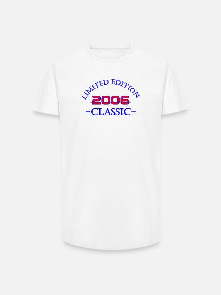 2006 Classic Limited Edition - Long Fit Men's T-Shirt - white