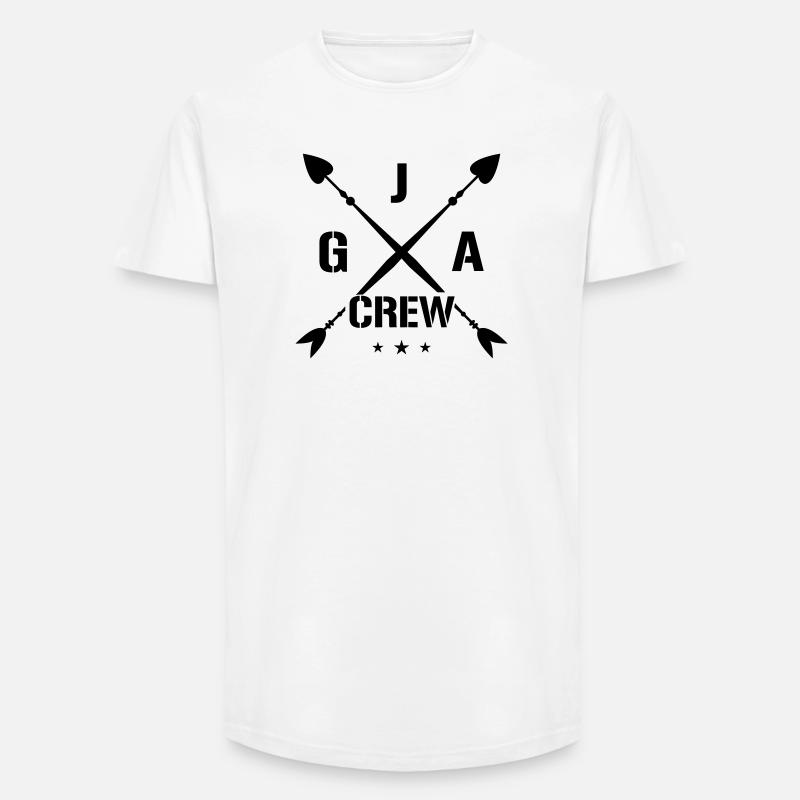 Jga Crew Junggesellenabschied - Long Fit Männer T-Shirt - Weiß