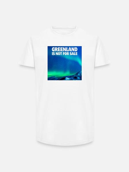 Inuit, Greenland, Denmark - Long Fit Men's T-Shirt - white