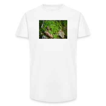 fabiolous world Froschi - Long Fit Men's T-Shirt - white - Front - AI Model Male 185 light (185cm)