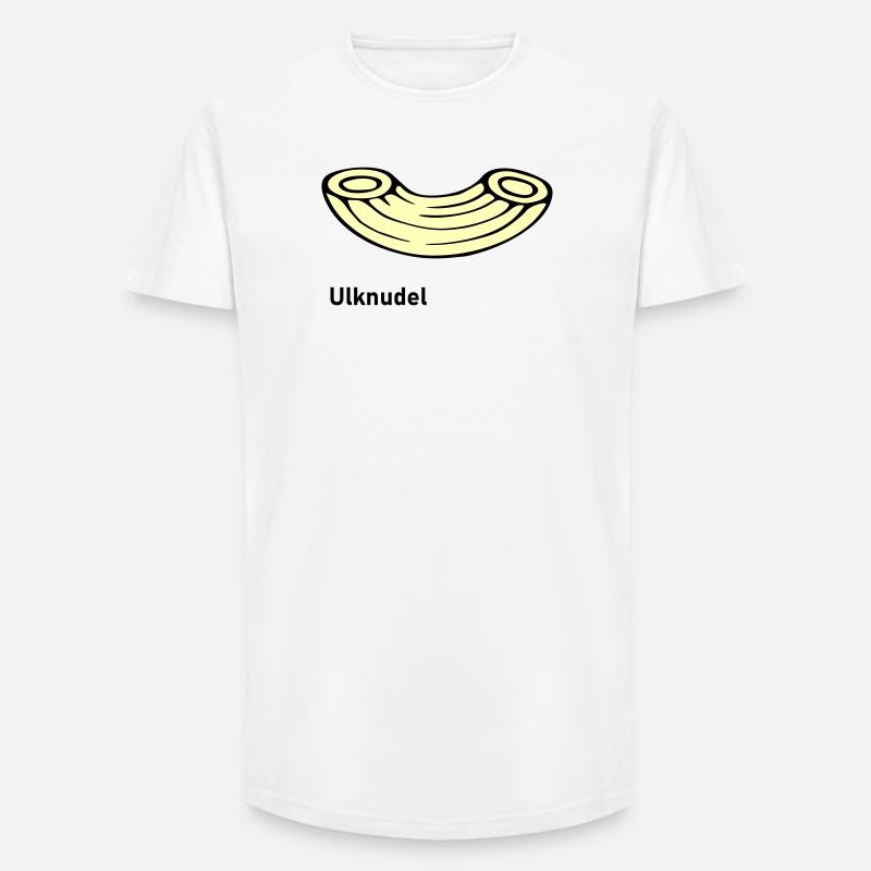 Ulknudel - Long Fit Männer T-Shirt - Weiß