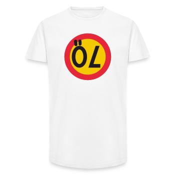 70 beers - Long Fit Men's T-Shirt - white - Front - AI Model Male 185 light (185cm)