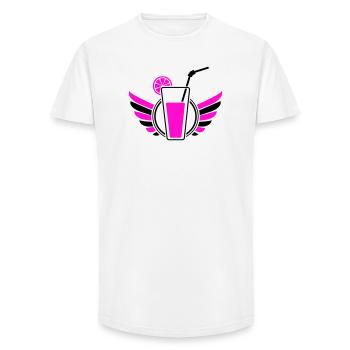 Cocktail Wings - Long Fit Men's T-Shirt - white - Front - AI Model Male 185 light (185cm)