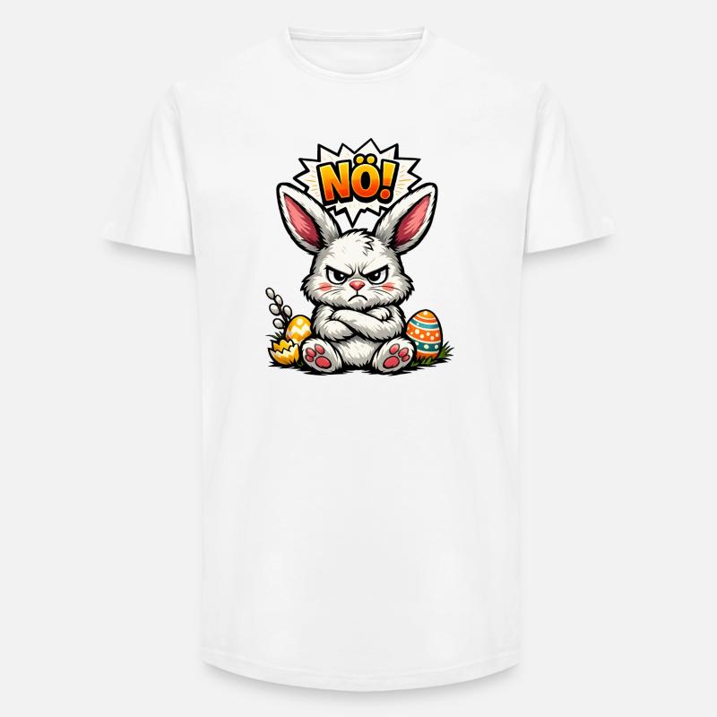 Lower Austrian Bunny Easter Gift - Long Fit Men's T-Shirt - white