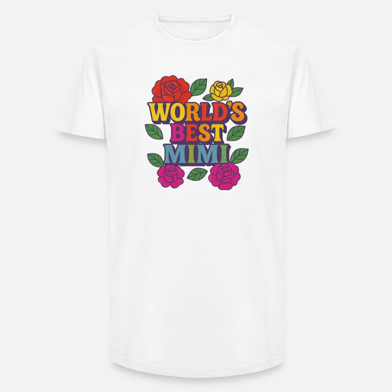 Die beste Mutter der Welt - Long Fit Männer T-Shirt - Weiß