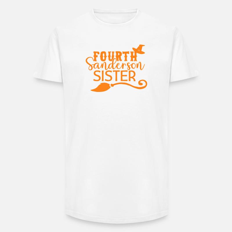 Vierte Hexenschwester Halloween - Long Fit Männer T-Shirt - Weiß