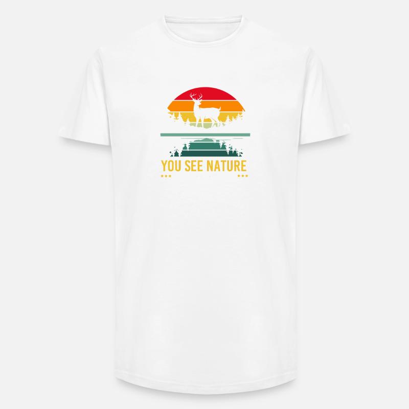 Bogen Bogenschütze Bogenschießen - Long Fit Männer T-Shirt - Weiß