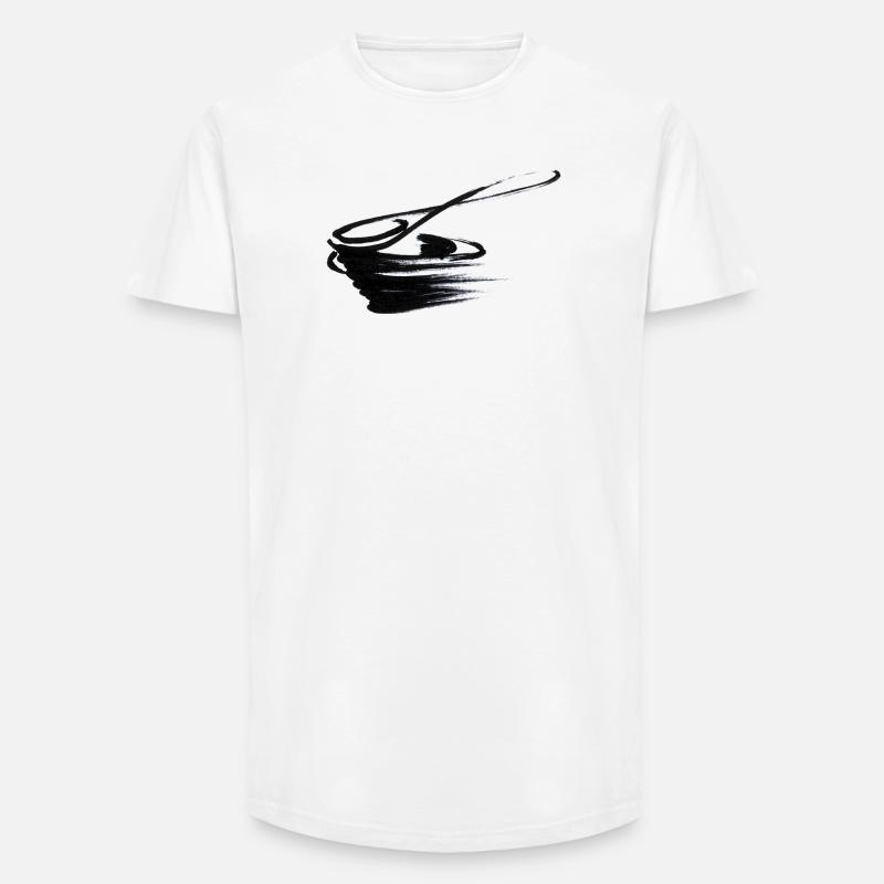 spooncup01 - Long Fit Männer T-Shirt - Weiß