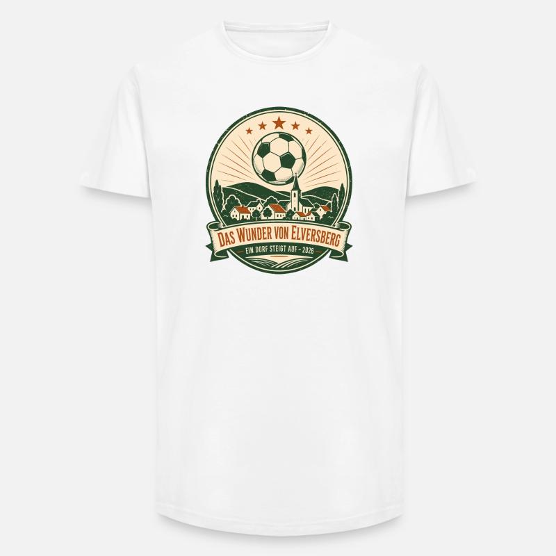 Das Wunder von Elversberg - Long Fit Männer T-Shirt - Weiß