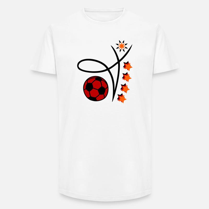Fußball Event - Long Fit Männer T-Shirt - Weiß