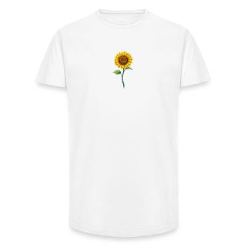 sunflower - Long Fit Men's T-Shirt - white - Front - AI Model Male 185 light (185cm)