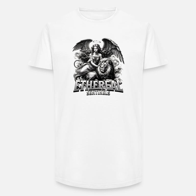 Wächter der Ätherwelt - Long Fit Männer T-Shirt - Weiß