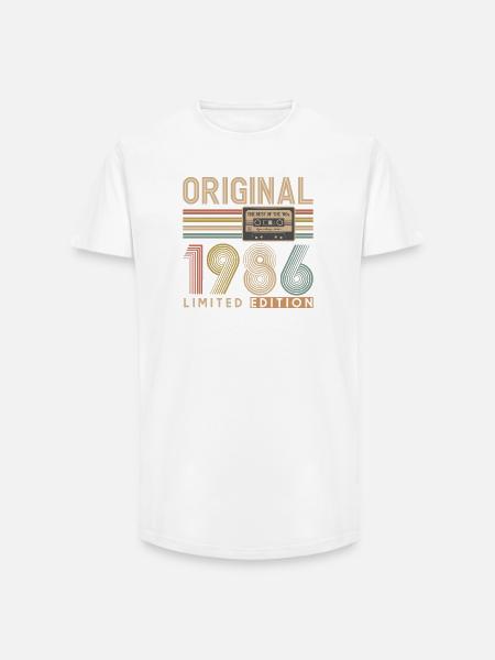 40th birthday, 40 years - Long Fit Men's T-Shirt - white