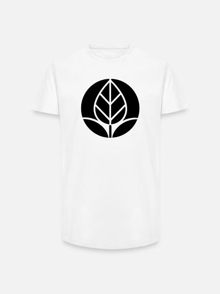Gardener Plants Logo Horticulture - Long Fit Men's T-Shirt - white