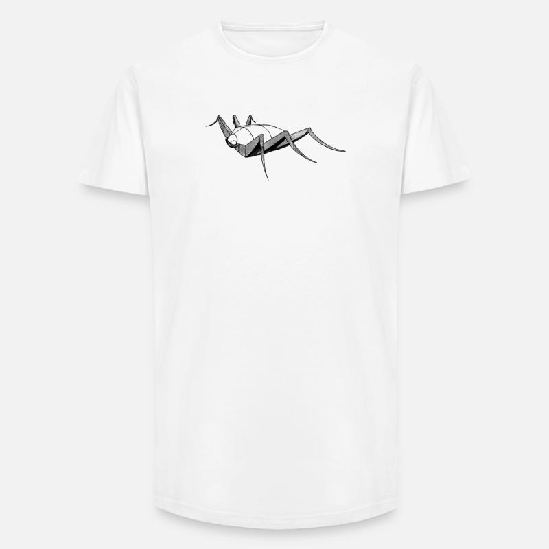 Insect bug bug drawing sketch construction - Long Fit Men's T-Shirt - white