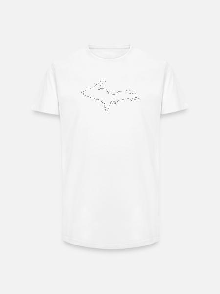 Michigan Upper Peninsula - Long Fit Men's T-Shirt - white