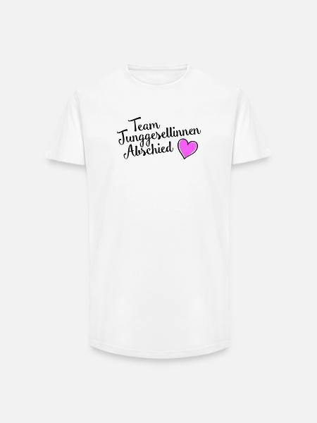 junggesellinnenabschied Team - Long Fit Männer T-Shirt - Weiß