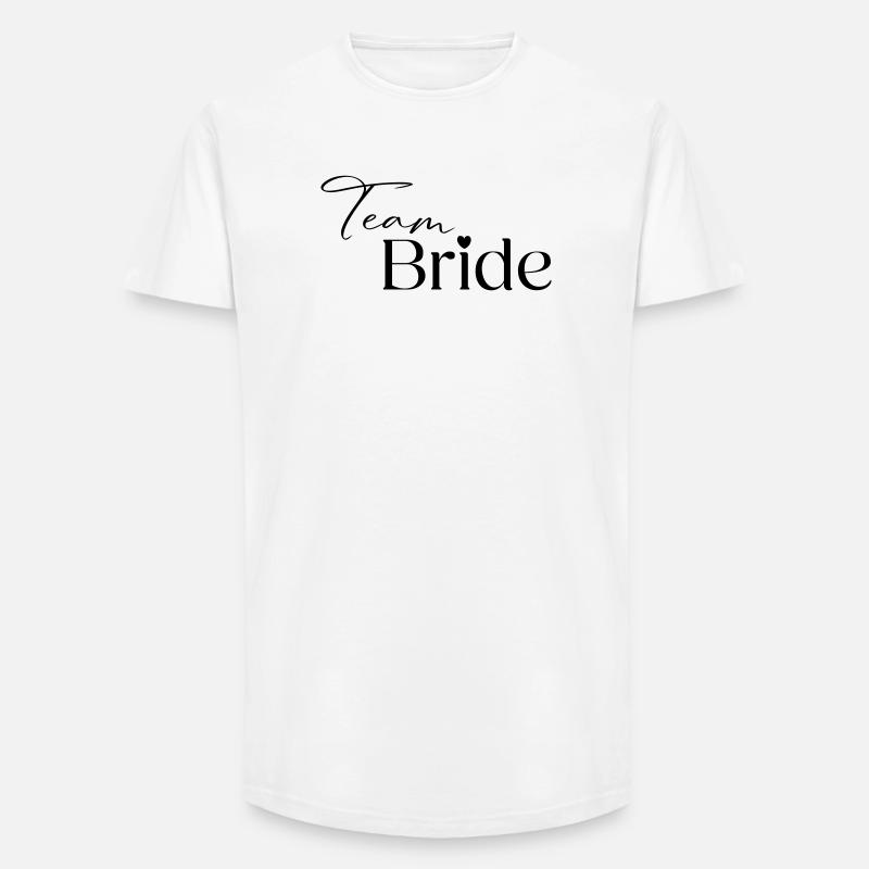Team Bride - Long Fit Men's T-Shirt - white