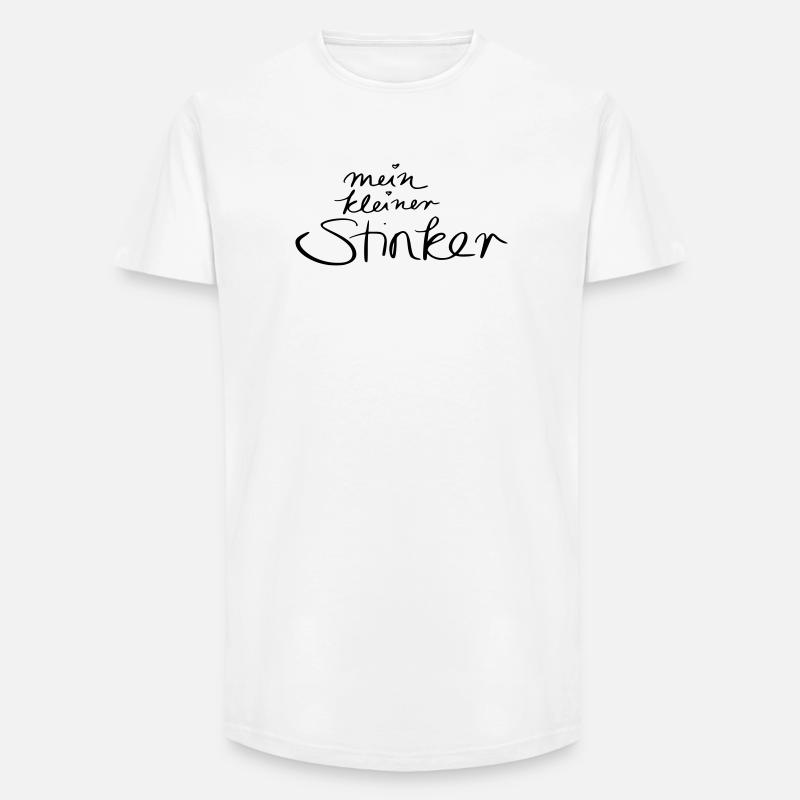 mein kleiner Stinker - Long Fit Männer T-Shirt - Weiß