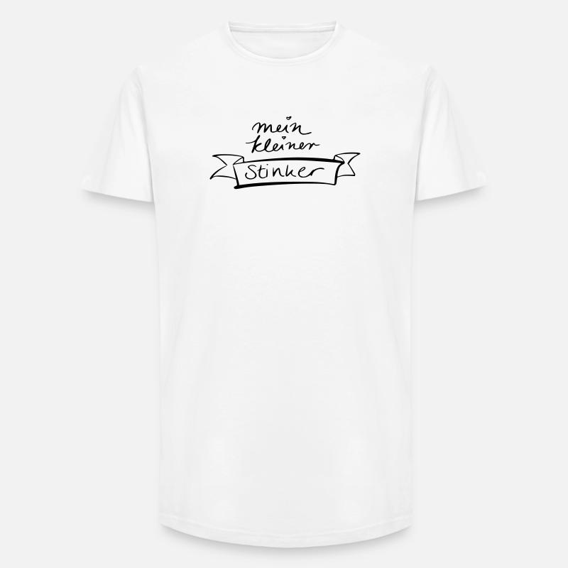 mein kleiner Stinker - Long Fit Männer T-Shirt - Weiß