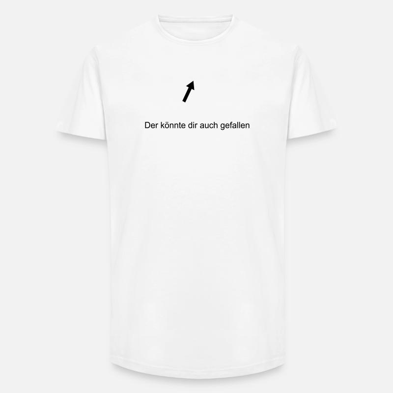 Der koennte dir auch gefallen - Long Fit Männer T-Shirt - Weiß