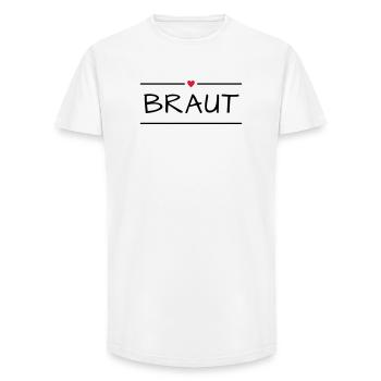 Bride hen party - Long Fit Men's T-Shirt - white - Front - AI Model Male 185 light (185cm)