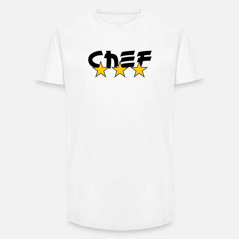 Chef - Kitchen - Cook - Long Fit Men's T-Shirt - white