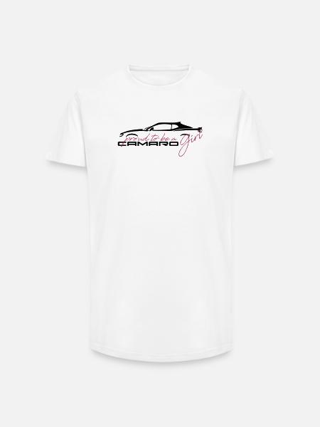 proud Camaro6 girl - Long Fit Männer T-Shirt - Weiß