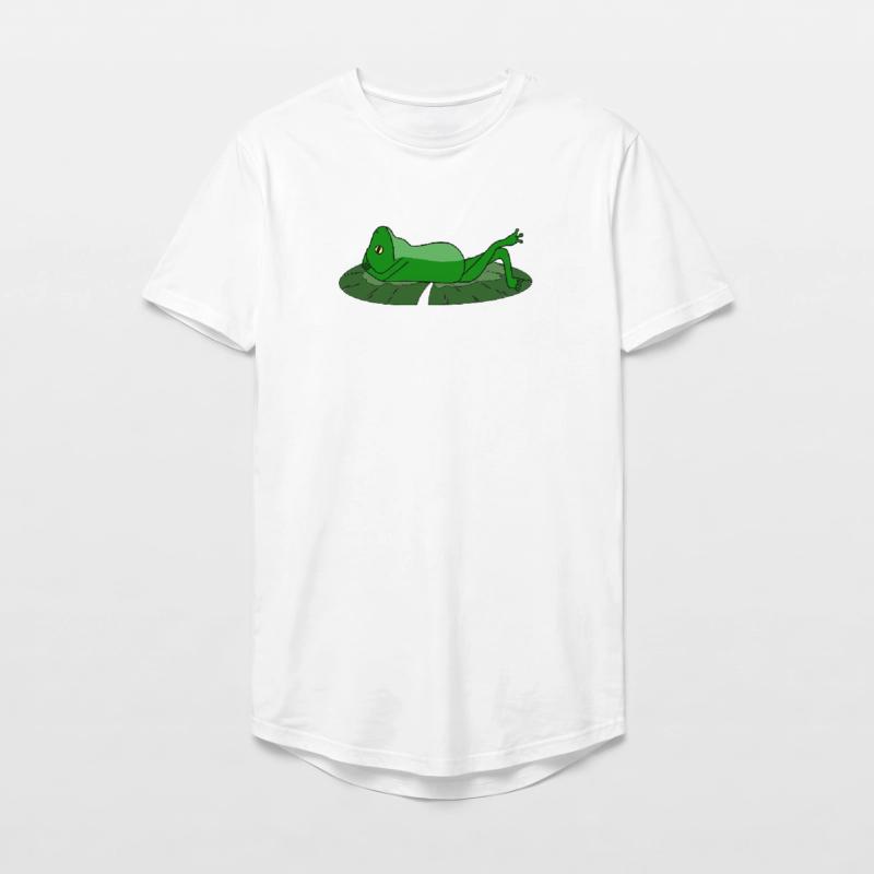 Frog Toad Chill Toad Long Fit Men's T-Shirt