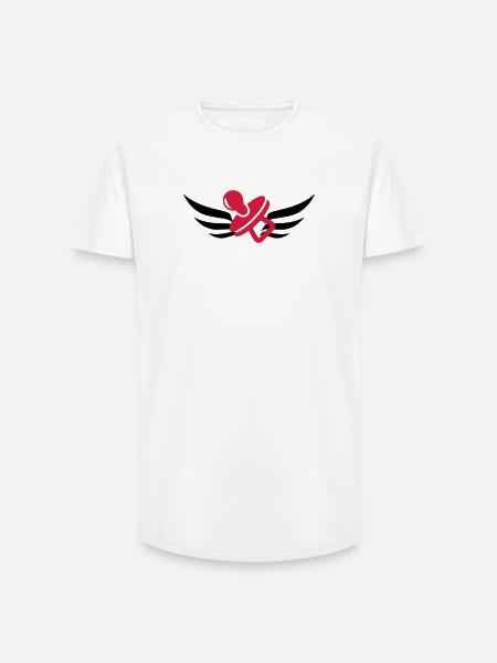 Nourrice / Nounou / Bébé / Enfant - T-shirt coupe longue homme - blanc